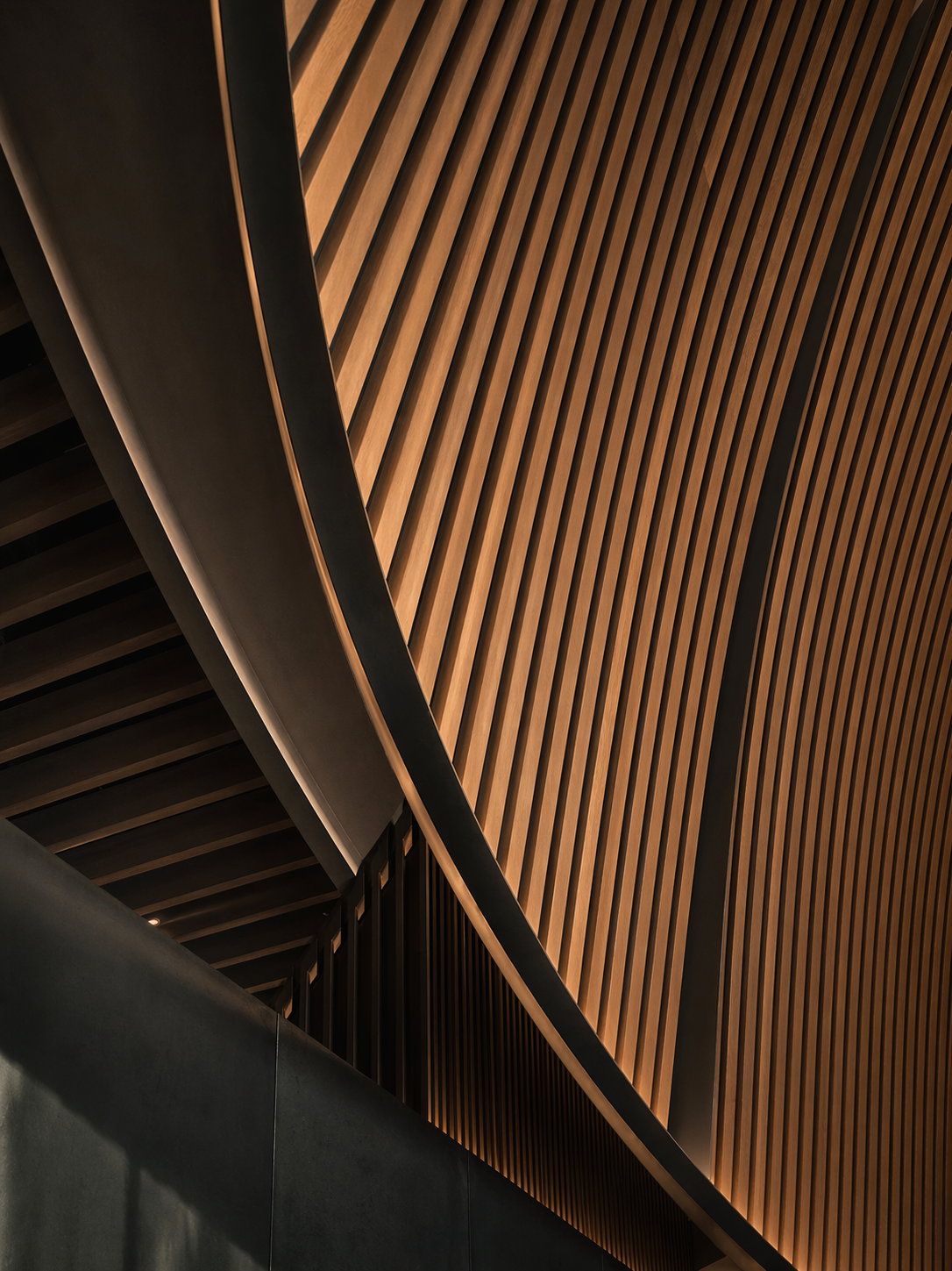 Warm architectural structure